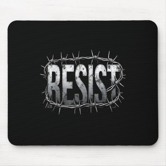 Politischer Protest bestehen _4 Mousepad (Vorne)