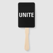 Politischer Protest der Einheit der Demokratie Fächer (Vorderseite)