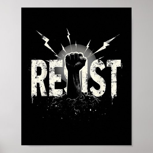Politischer Protest widerstehen _2 Poster (Vorne)