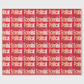 Politischer Sachverständiger Geschenkpapier (Flach)