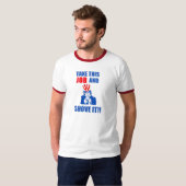 politischer Uncle Sam t T-Shirt (Vorne ganz)