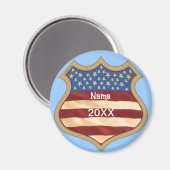 Politischer Wahlkampfschild Magnet (Vorderseite/Rückseite)