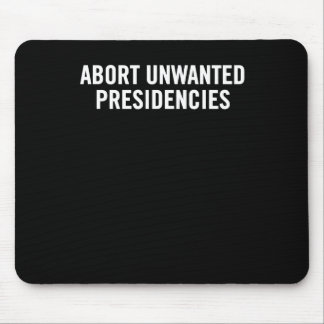 Politischer Widerstand Kunst - Unerwünschtes Präsi Mousepad