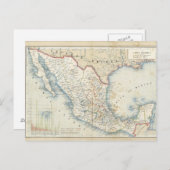 Politisches Diagramm Postkarte (Vorne/Hinten)