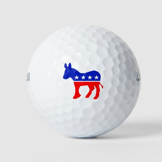 Politisches Emblem des demokratischen Party (Donke Golfball (Vorderseite)