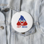 Politisches Hot Mess - - Button (Beispiel)