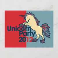 Politisches Parody-Unicorn-Party