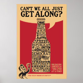 Politisches Poster "Get Along"