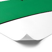 Politisches Poster Irischer Solidarität mit dem Vo (Ecke)