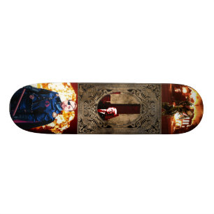 politisches Skateboard