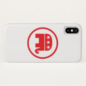 Politisches Symbol des republikanischen Party (Ele Case-Mate iPhone Hülle (Rückseite (Horizontal))