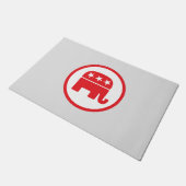 Politisches Symbol des republikanischen Party (Ele Fußmatte (Schrägansicht)