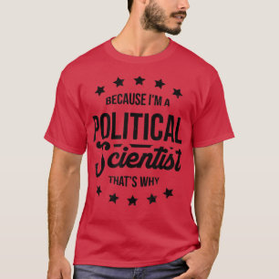 Politisches Wissenschaftsdesign für einen Politolo T-Shirt