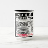 Polititiker Funny Gift Tasse (Zentrum)