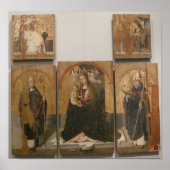 Polittico di San Gregorio – Antonello da Messina Poster (Vorne)