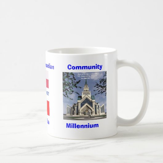 Politur-Kanadisch Kaffeetasse (Rechts)