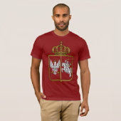 Politur-Litauisches Wappen T-Shirt (Vorne ganz)