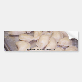 POLITUR U. PIEROGI AUTOAUFKLEBER