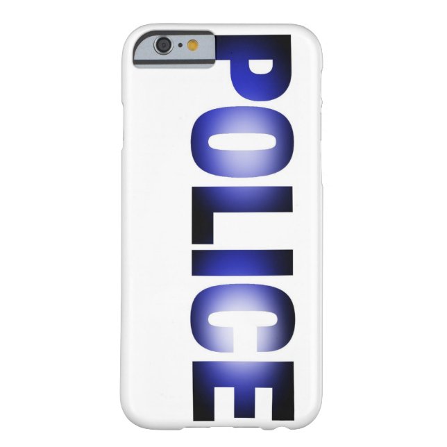 Polizei 3 Case-Mate iPhone hülle (Rückseite)