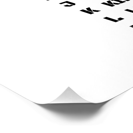 Polizei Alphabet Von Adam bis Zebra Einzigartig Poster (Ecke)