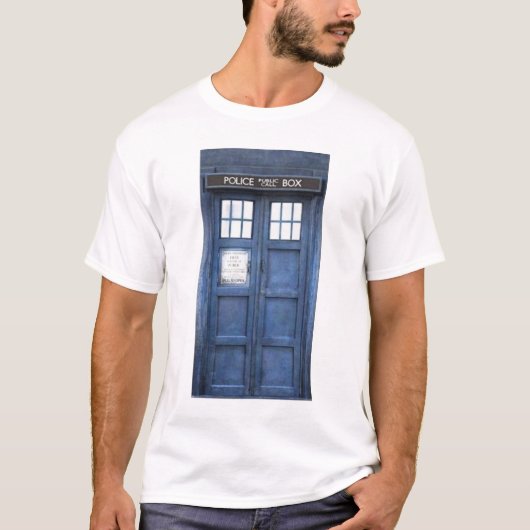 Polizei-Anruf-Kasten-T - Shirt (Vorderseite)