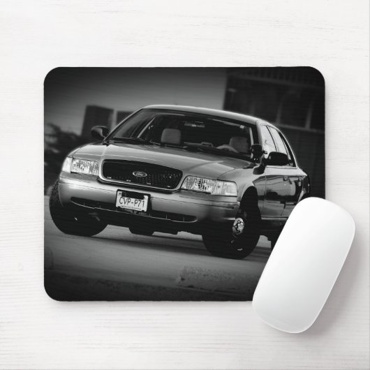 Polizei-Auffänger Mousepad (Mit Mouse)