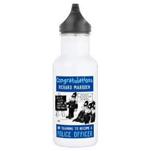 Polizei-Ausbildungsschule Edelstahlflasche