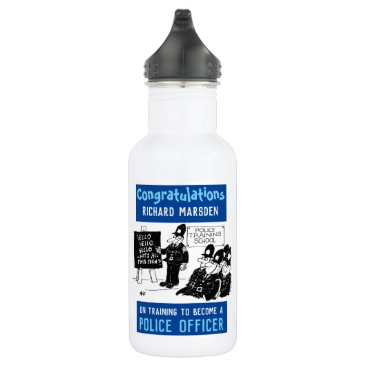 Polizei-Ausbildungsschule Edelstahlflasche (Rechts)