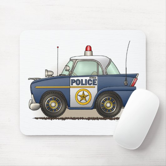 Polizei-Auto-Polizei Crusier Mousepad (Mit Mouse)