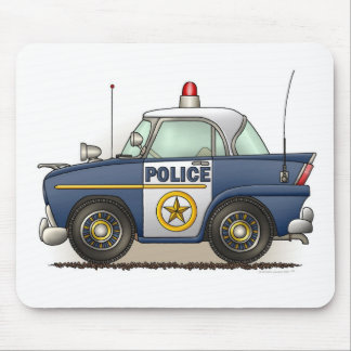 Polizei-Auto-Polizei Crusier Mousepad