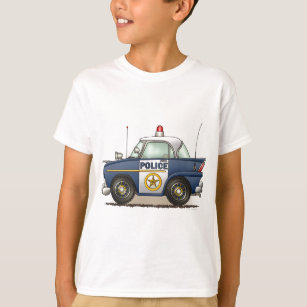 Polizei-Auto-Polizei Crusier Polizist-Auto scherzt T-Shirt
