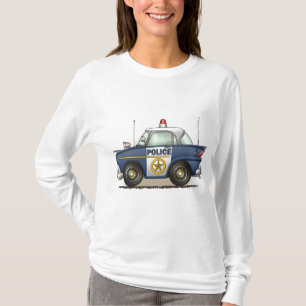 Polizei-Auto-Polizei Crusier T-Shirt
