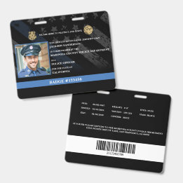 Polizei-Beamter-ID für die Strafverfolgung Ausweis