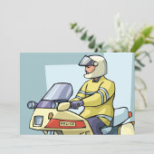 Polizei bei Einladungen für Motorräder