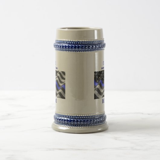 Polizei Bierglas (Mittel)