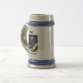 Polizei Bierglas (Vorderseite Links)