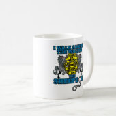 Polizei bin ich der Schäferhund Kaffeetasse (VorderseiteRechts)