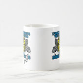 Polizei bin ich der Schäferhund Kaffeetasse (Mittel)