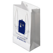 Polizei Box Wedding Gift Bag v3 Kleine Geschenktüte (Vorderseite Schrägansicht)