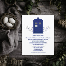 Polizei Box Wedding Invite v3
