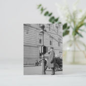 Polizei-Call Postkarte (Stehend Vorderseite)