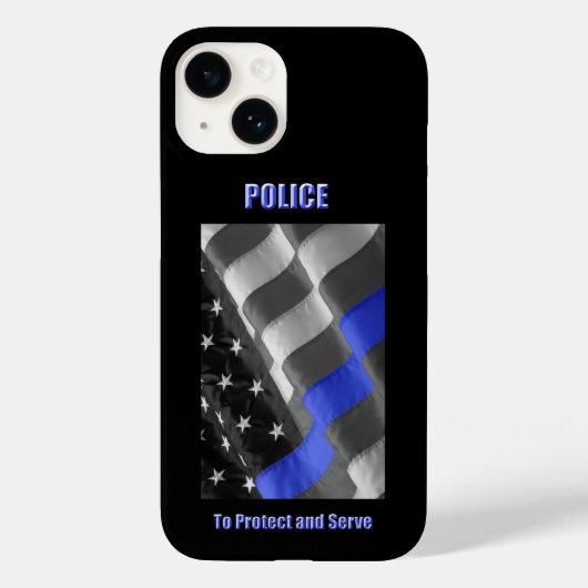 Polizei Case-Mate iPhone Hülle (Rückseite)