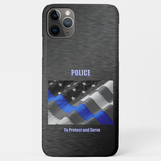 Polizei Case-Mate iPhone Hülle (Rückseite)