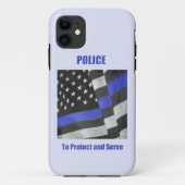 Polizei Case-Mate iPhone Hülle (Rückseite)