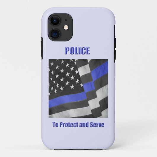 Polizei Case-Mate iPhone Hülle (Rückseite)