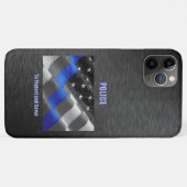 Polizei Case-Mate iPhone Hülle (Rückseite (Horizontal))