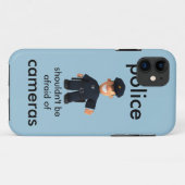 Polizei Case-Mate iPhone Hülle (Rückseite (Horizontal))