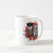 Polizei der Affen Kaffeetasse (VorderseiteRechts)