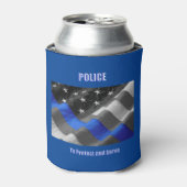 Polizei Dosenkühler (Kanne Vorderseite)