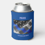 Polizei Dosenkühler (Kanne Rückseite)